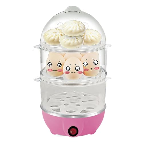 Uhngw Schneller Eierkocher - Automatischer Eierkocher Für 3 Ebenen Mit Timer | Multifunktionaler Dampfgarer Für Eier Und Mehr Uhngw Schneller Eierkocher - Automatischer Eierkocher Für 3 Ebenen Mit Timer | Multifunktionaler Dampfgarer Für Eier Und Mehr von Uhngw