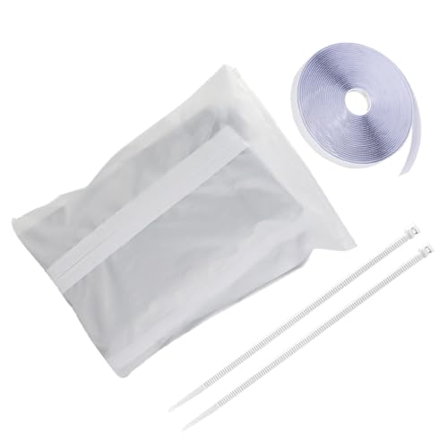 Uhngw Tragbares Klimagerät Set - Trockner Abdichtungsset | Bohrfreies Klimagerät Kit Mit Klemmen Und Reißverschluss Für Haushaltstrockner von Uhngw