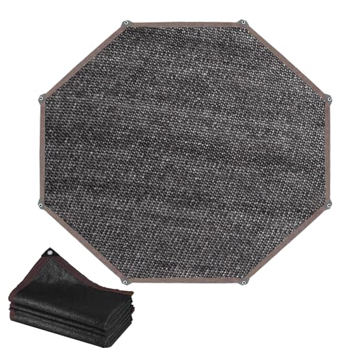 Uhngw Trampolin-Regenabdeckungen – Markise Trampolin Top Cover Baldachin – Faltbares reißfestes Zeltschattentuch für Outdoor-Sport und Garten von Uhngw