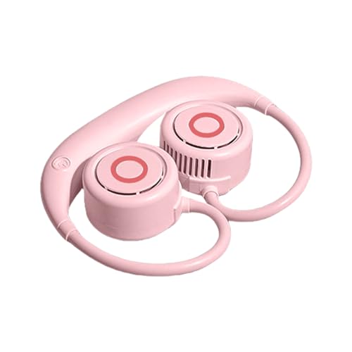 Uhngw Um Den Hals Tragbare Kühlung - Klappbarer Lüfter Ohne Rotorblätter,USB Aufladbar 3 Stufen Tragbarer Ventilator Für Reisen Wandern Feste Outdoor von Uhngw