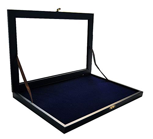 Uhrenhuette 5810 Holzvitrine für 100 Pins, schwarz Uhrenhuette 5810 Holzvitrine für 100 Pins, schwarz von Uhrenhuette