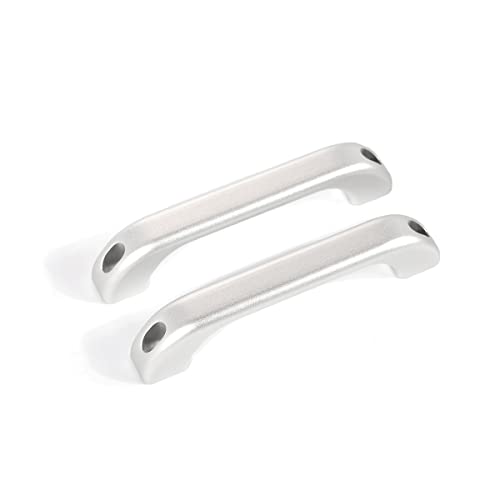 Uieohout Innerer Haltegriff für Land Rover Defender 2004-2018, Innenraum Auto A-Säule Haltegriff Ersatz Kit, Aluminium-Legierung (Stil A_Silber) von Uieohout