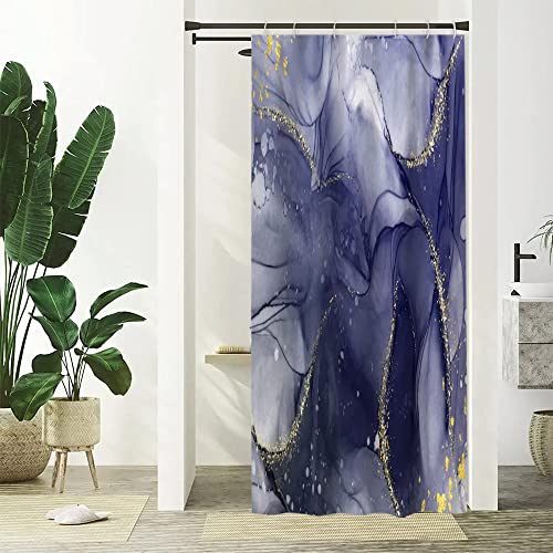 Uiiooazy Duschvorhang Schmal 90x180cm, Duschvorhang Marmor Optik Anti Schimmel Lila Violett Marmoriert Modern Duschvorhänge Stoff Waschbar Wasserdicht Polyester Bad Vorhang mit 6 Haken für Badezimmer Uiiooazy Duschvorhang Schmal 90x180cm, Duschvorhang Marmor Optik Anti Schimmel Lila Violett Marmoriert Modern Duschvorhänge Stoff Waschbar Wasserdicht Polyester Bad Vorhang mit 6 Haken für Badezimmer von Uiiooazy