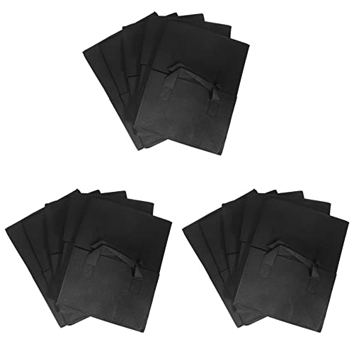 Uikdjgu 15Er Pack Stoff Garten Beet, Quadratischer Garten Blumen Pflanz Beutel Gemüse Pflanz Beutel Pflanz Gefäß mit Griffen für Pflanzen, Blumen, Gemüse von Uikdjgu