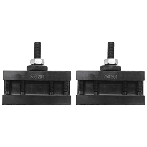 Uikdjgu 2X 10-15 Bxa Schnell Cnc Dreh Werkzeug Post 1 Drehen Einfassung Halter 250-201 Halter für Dreh Maschinen Werkzeuge von Uikdjgu