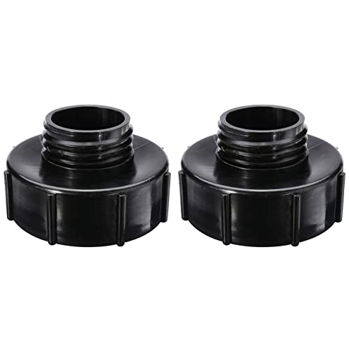 Uikdjgu 2X IBC Adapter S100X8 Zur Reduzierung Des S60X6 IBC Tank Anschluss Adapters für Garten Wasser Anschlüsse von Uikdjgu