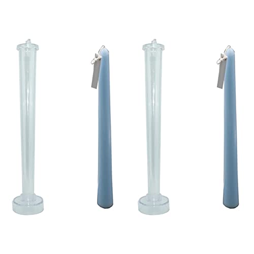 Uikdjgu 2X Kerzenformen Langlebige Kerzenformen Zur Herstellung Von Kerzen Classic Tall Taper Mould von Uikdjgu