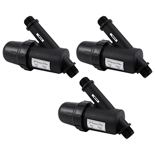 Uikdjgu 3 Stück Garten Bewässerungs Netz Filter Sieb Sprayer 3/4 120 Mesh Garten Tropf Bewässerung Brunnen Werkzeuge Uikdjgu 3 Stück Garten Bewässerungs Netz Filter Sieb Sprayer 3/4 120 Mesh Garten Tropf Bewässerung Brunnen Werkzeuge von Uikdjgu