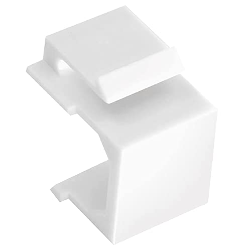 Uikdjgu 30-Packungen Leere Schlussstein Buchsen EinsäTze für Schlussstein Wand Platte und Patch Panel - von Uikdjgu