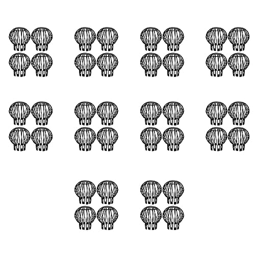 Uikdjgu 40 Stücke Rinnen Schutz Fall Rohre Filter Sieb Verhindert, Dass Blatt Abfall Zweige Dachmoos Die Rohre Verstopfen von Uikdjgu