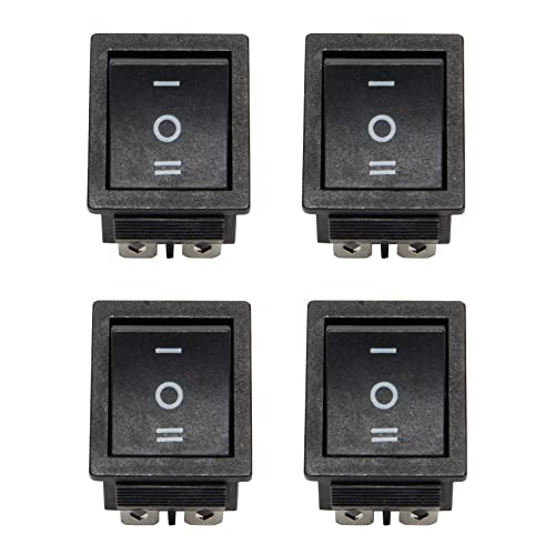 Uikdjgu 4X 6-Terminals 3 Position ON/OFF/ON DPDT Boat Wippschalter 16A 250VAC 20A 125VAC von Uikdjgu