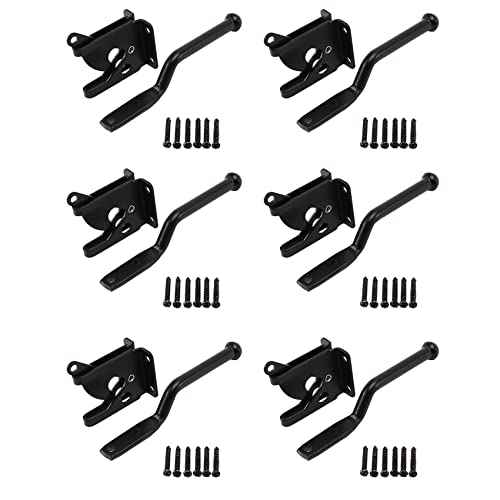 Uikdjgu 6X Selbstsichernde Torverriegelung Automatische Schwer Kraft Hebel Zaun Torverriegelung für Holzzaun Tür Verriegelungen Stahl Schwarz Uikdjgu 6X Selbstsichernde Torverriegelung Automatische Schwer Kraft Hebel Zaun Torverriegelung für Holzzaun Tür Verriegelungen Stahl Schwarz von Uikdjgu