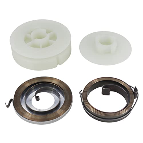 Uikdjgu Elektrische Einfacher Rolle mit 2 Federn Fit für 4500 5200 5800 45Cc 52Cc 58Cc Teile für KettensäGen von Uikdjgu