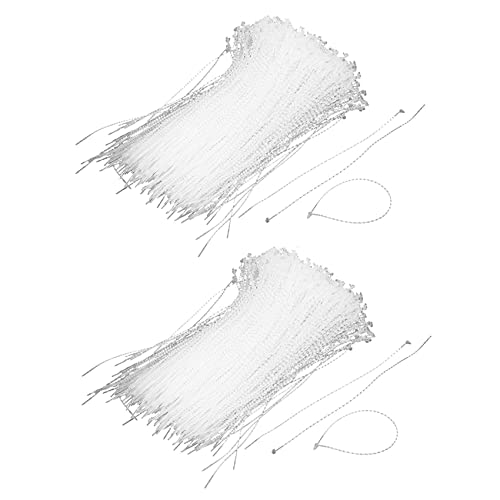 Uikdjgu Plastikverpackung Befestigen Schnur-Kabel-Schnur-Schleifen-Bindung 18cm 2000Pcs Transparente Farbe Uikdjgu Plastikverpackung Befestigen Schnur-Kabel-Schnur-Schleifen-Bindung 18cm 2000Pcs Transparente Farbe von Uikdjgu