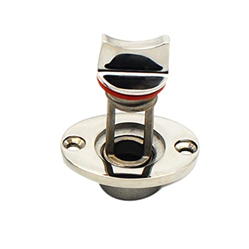 Uikdjgu Rostfreier Stahl Boot Ablassschraube Spundloch Drainage Marine Dinghy Garboard Hardware BootszubehöR, Rote Dichtung von Uikdjgu