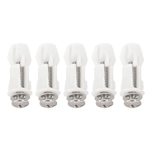 Uikdjgu Toilettensitz Scharniere Schrauben WC Lochbefestigung Einfache Installation 10 Pack von Uikdjgu