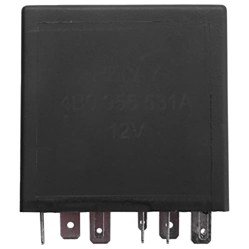 Uinfhyknd 377 11 Poliges Relais, Automatisch, RELAY, Hutschienenmontage, 10A Silber Arbeitskontakt, für Golf - A4 4B0955531A von Uinfhyknd