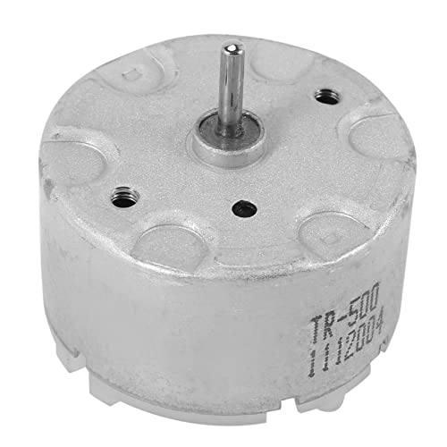 RF-500 TB-12560 DC1.5-12V 2700 MIN Leerlaufdrehzahl 32mm Durchmesser DC Motor Silber von Uinfhyknd