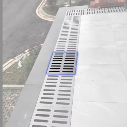 UioQrintan Grabenablaufabdeckung, Regenwasserablaufgitter aus Kunststoff, Auffangbeckenabdeckung, Abflusssiebe, Gitter, Brunnenabdeckung UioQrintan Grabenablaufabdeckung, Regenwasserablaufgitter aus Kunststoff, Auffangbeckenabdeckung, Abflusssiebe, Gitter, Brunnenabdeckung von UioQrintan