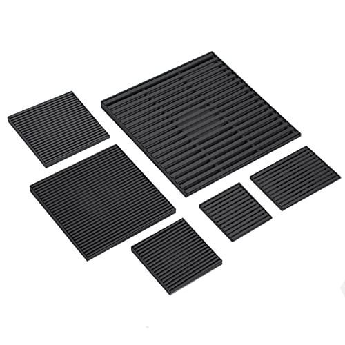 UioQrintan Quadratischer Duschablauf aus Edelstahl 304 für Küche, Badezimmer, Dusche, Garage, Keller mit Abnehmbarer Abdeckung, schnelle Entwässerung, linearer Kanal UioQrintan Quadratischer Duschablauf aus Edelstahl 304 für Küche, Badezimmer, Dusche, Garage, Keller mit Abnehmbarer Abdeckung, schnelle Entwässerung, linearer Kanal von UioQrintan