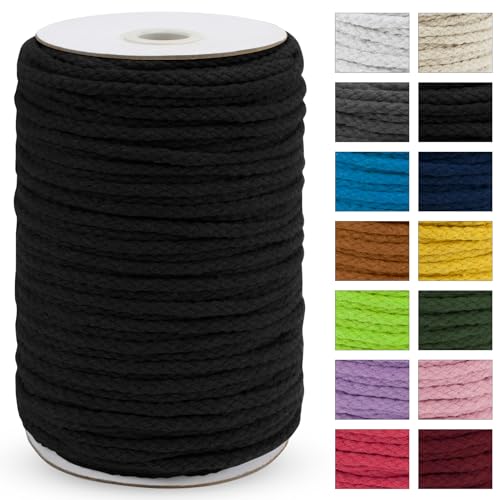 Uiopa Makramee Garn 5mm x 90m, Baumwollkordel Baumwollseil Natürlicher Baumwollschnur, Makramee Garn Geflochten für Pflanzenaufhänger, Wandbehang, Traumfänger, Garten, DIY-Projekte Uiopa Makramee Garn 5mm x 90m, Baumwollkordel Baumwollseil Natürlicher Baumwollschnur, Makramee Garn Geflochten für Pflanzenaufhänger, Wandbehang, Traumfänger, Garten, DIY-Projekte von Uiopa