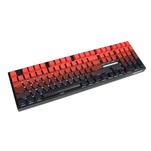 Ergonomische Tastaturkappen Set für LED Display Tastatur für mehr Schreibkomfort und für LED Displaytastaturen von Uitndvyte