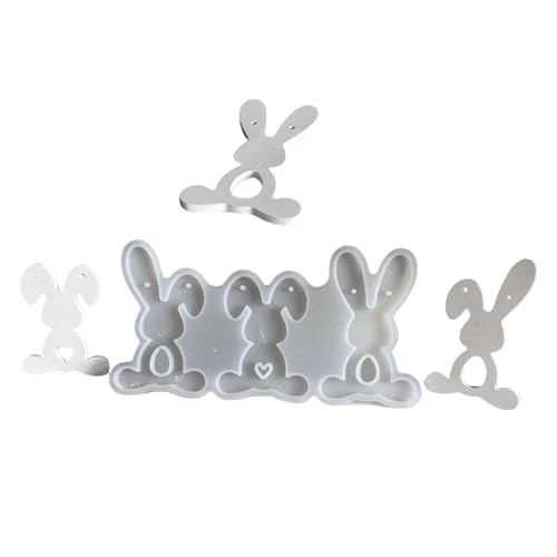 Flexible Robuste Silikonform Für Kaninchen Kerzenhalter Die Für Epoxidharz Und Kreative Projekte Geeignet Sind von Uitndvyte