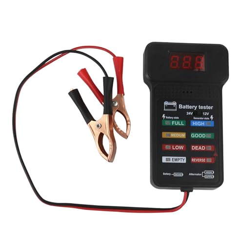 Fortschrittlicher Batteriestatus-Monitor, Batterie-Inspektionsgerät, einfach zu bedienendes Batterie-Auswertungswerkzeug für 12/24-V-Anwendungen von Uitndvyte