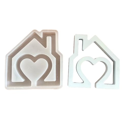 Kerzenform in Hausform, handgefertigt, Herz, Haus, Silikonform, Harzform, Duftkerzenform Kerzenform in Hausform, handgefertigt, Herz, Haus, Silikonform, Harzform, Duftkerzenform von Uitndvyte