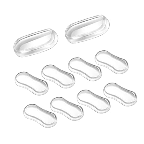 Standard-WC-Deckelkissen, selbstklebende Rückseite, verhindert laute Geräusche, weiches Gummi-Design, einfache Anwendung, WC-Sitz-Stoßdämpfer von Uitndvyte
