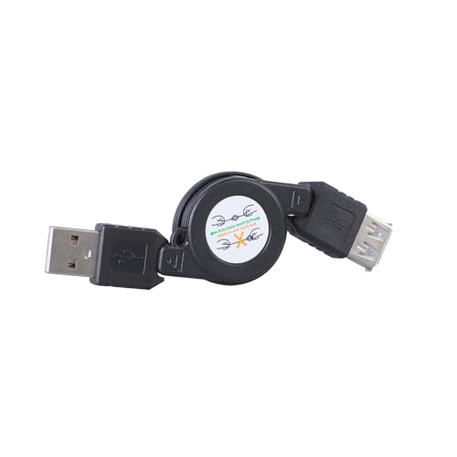 USB 2.0 Männlich Zu Weibliche Retractables Erweiterungskabel Daten Synchronisieren Ladekabel Für Maus Tastaturen Und USB Geräte von Uitndvyte