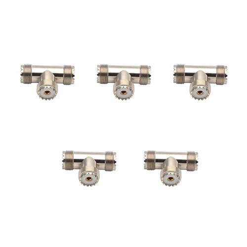Uitndvyte 1Pack PL-259 UHF UHF Buchse PL259 UHF Buchse SO239 Koaxial UHF T Form Uitndvyte 1Pack PL-259 UHF UHF Buchse PL259 UHF Buchse SO239 Koaxial UHF T Form von Uitndvyte