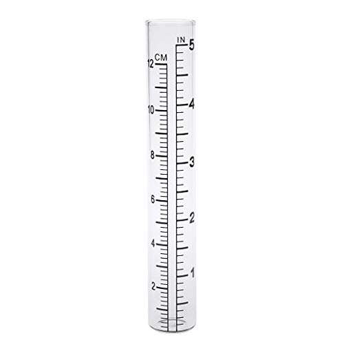 Uitndvyte 2pcs Wetterresistente Konstruktion Regenmesser 4 72 Zoll Gesamtlänge Messgeräte von Uitndvyte