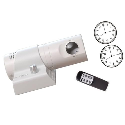 Uitndvyte Ferngesteuerter analoger LED-Projektionswecker mit 180 Grad drehbaren und umschaltbaren Zifferblättern für Heimbüro-Dekorationen Uitndvyte Ferngesteuerter analoger LED-Projektionswecker mit 180 Grad drehbaren und umschaltbaren Zifferblättern für Heimbüro-Dekorationen von Uitndvyte
