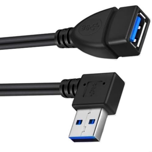 Uitndvyte Flexible USB3.0 Verlängerungskabel Mit 90 Grad Zur Verbesserung Der Konnektivität Und Haltbarkeit Für Laptop USB Scheibe von Uitndvyte