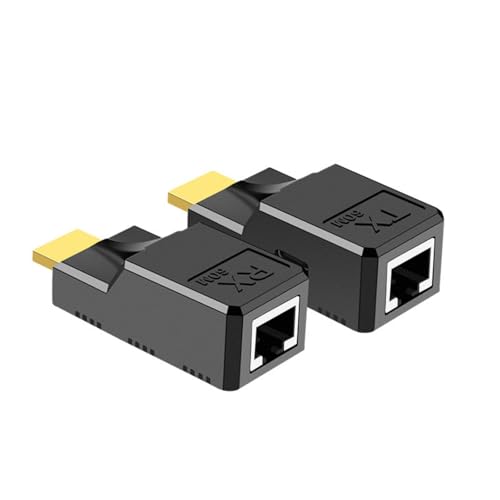 Uitndvyte Kompakt HDTV RJ45 Extender Für Die Löschsignale Erweiterung Von Bis Zu 60 M Extender Mit Einfachen Steckern Und Spieleinstallation Uitndvyte Kompakt HDTV RJ45 Extender Für Die Löschsignale Erweiterung Von Bis Zu 60 M Extender Mit Einfachen Steckern Und Spieleinstallation von Uitndvyte