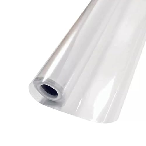 Uitndvyte Öldichte Wandschutzfolie, transparent, PET-Statik, elektrostatische Kontakte, Papierrolle für Möbel, Schrank, Sofa, Kratzer, elektrostatische Haftung, Wandschutz von Uitndvyte