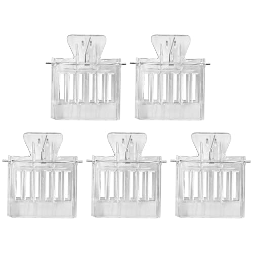 Uitndvyte Professionelle Bienen-Controller-Klemmen mit rutschfestem Griff, geeignet für sichere Handhabung und Imkerei, 5 Stück, Imkereihalter-Clip Uitndvyte Professionelle Bienen-Controller-Klemmen mit rutschfestem Griff, geeignet für sichere Handhabung und Imkerei, 5 Stück, Imkereihalter-Clip von Uitndvyte