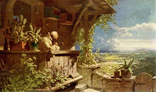 Malen Nach Zahlen Malen Für Erwachsene Carl Spitzweg Berühmtes Gemälde Verdächtiger Rauch Leinwand Art Kit Diy Ölgemälde Für Anfänger von Uiujiij