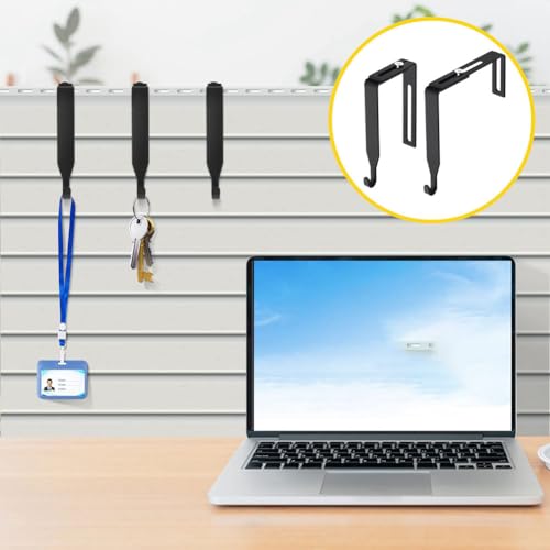 Ujjdwiurgh 1 Set Kabinenaufh?nger, Universal-Aufh?nger-Set Aus Metall, Schwarze Kabinenhaken, T¨¹rspiegelaufh?nger, Kabinenwandhaken, 12 St¨¹ck von Ujjdwiurgh