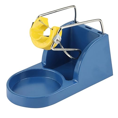 Ujjdwiurgh 1 St¨¹ck 951 L?tkolbenhalter, Blaue Aluminiumlegierung f¨¹r L?tkolbenspitze mit Schwamm f¨¹r L?tgriff von Ujjdwiurgh