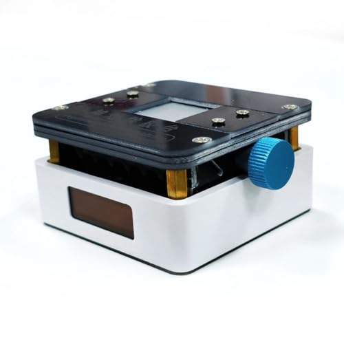 Ujjdwiurgh 1 St¨¹ck CPU Heizplattform Schwarz & Legierung + Kunststoff 54x54x30mm f¨¹r Handy-PCB-Motherboard-Chip CPU Heizkleberentfernung L?ten Entfernung BGA-Reparaturwerkzeug von Ujjdwiurgh
