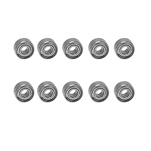 Ujjdwiurgh 10 St¨¹Cke Miniatur Versiegelt Metall Geschirmt Metrische Radial Lager Modell: MR52-ZZ 2x5x2.5Mm von Ujjdwiurgh