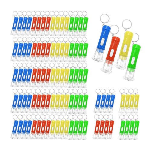 Ujjdwiurgh 100 St¨¹ck Mini-Taschenlampen-SCHL¨¹sselanh?nger, ?Packung, Mini-SCHL¨¹sselanh?nger, LED, Kleine Taschenlampen f¨¹r Kinder und Erwachsene, Wandern, Camping, Kleinkram f¨¹r Zuhause von Ujjdwiurgh