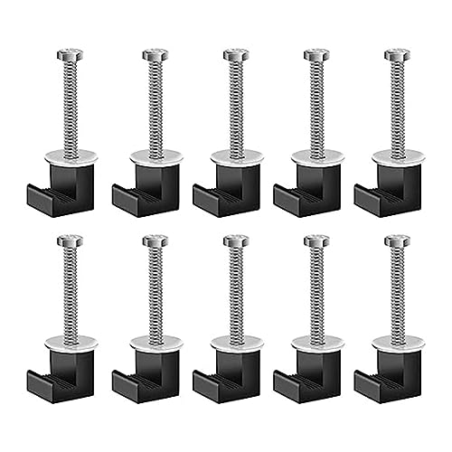 Ujjdwiurgh 10er-Pack Universal-Werkzeugkasten-Montagesatz Ohne Bohren, Aluminiumlegierung ¨¹berbr¨¹ckt Den Werkzeugkasten-Kabelbinder-J-Haken und Ist Einfach Auszutauschen von Ujjdwiurgh