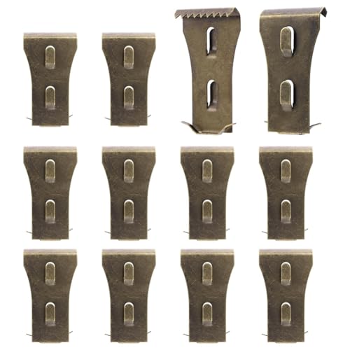 Ujjdwiurgh 12 St¨¹ck Ziegel-Clips, Ziegel-Haken-Clips, Ziegel-Clips zum Aufh?ngen im Freien, Ziegel-Clips oder Ziegel-Aufh?nger zum Aufh?ngen Von Kr?nzen im Freien von Ujjdwiurgh