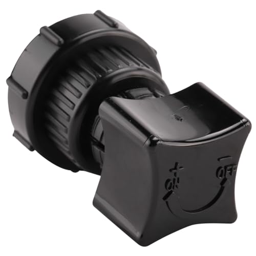 Ujjdwiurgh 137-0001 Luftkompressor-Reglerventilknopf Aus Kunststoff f¨¹r Verteiler f¨¹r Sanborn Schwarz von Ujjdwiurgh