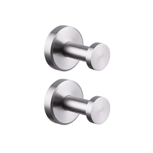 Ujjdwiurgh 2 Haken f¨¹r Dusche, Badezimmer, K¨¹che, Glast¨¹r, Fliesen, Luffa, Handtuch, Mantel, Bademantel, Hakenhalter zum Aufh?ngen, Silber Ujjdwiurgh 2 Haken f¨¹r Dusche, Badezimmer, K¨¹che, Glast¨¹r, Fliesen, Luffa, Handtuch, Mantel, Bademantel, Hakenhalter zum Aufh?ngen, Silber von Ujjdwiurgh