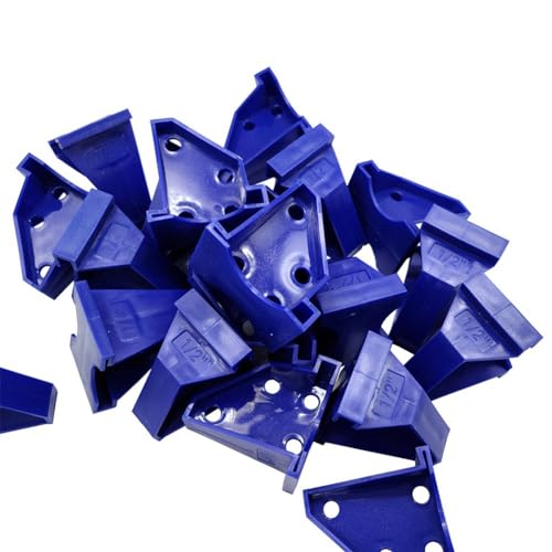 Ujjdwiurgh 20-Teiliges Set Doppelkopf-Holzfu?boden-Installationsdichtung Blaues Holzfu?boden-Installationswerkzeug von Ujjdwiurgh