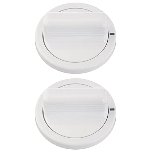Ujjdwiurgh 2X WE01X10160 Zeitschaltknopf Teile Waschmaschine/Trockner - Ersetzt AP3207448 PS755794 WE01X10069 von Ujjdwiurgh